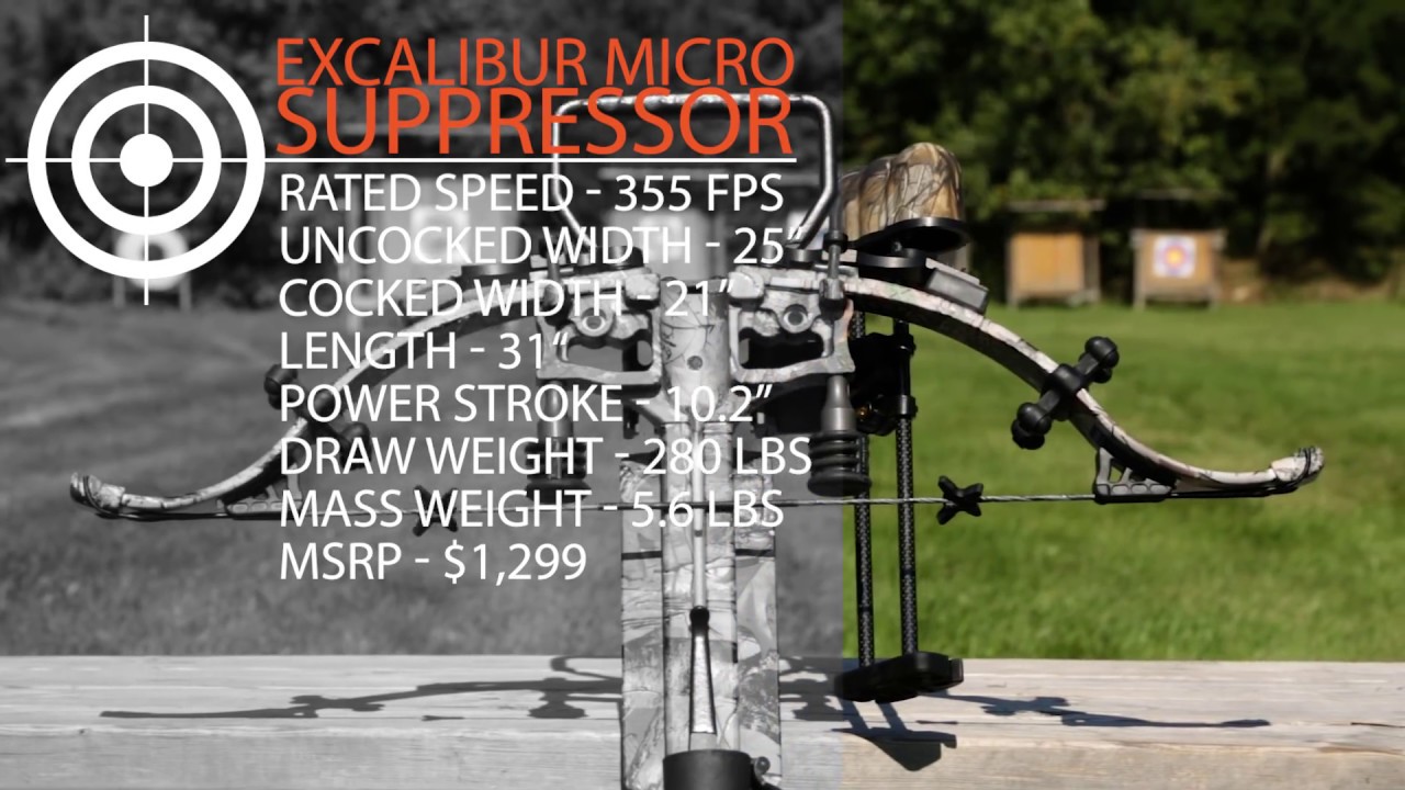 Excalibur Micro Suppressor vs. TenPoint Eclipse RCX
