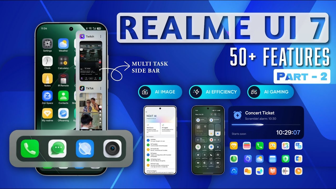 Realme UI 7 Update 50+ Features And Tips And Tricks part 2