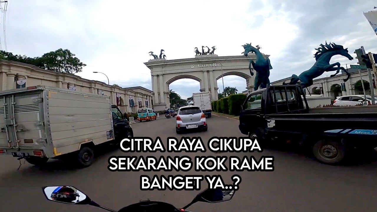 MELIHAT SUASANA SORE CITRA RAYA CIKUPA
