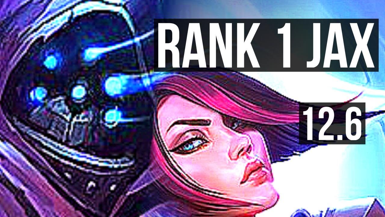 JAX vs FIORA (TOP) | Rank 1 Jax, Legendary, 10/3/7 | JP Grandmaster | 12.6