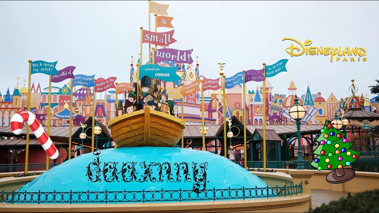disneyland paris : it's a small world (la célébration de noël)