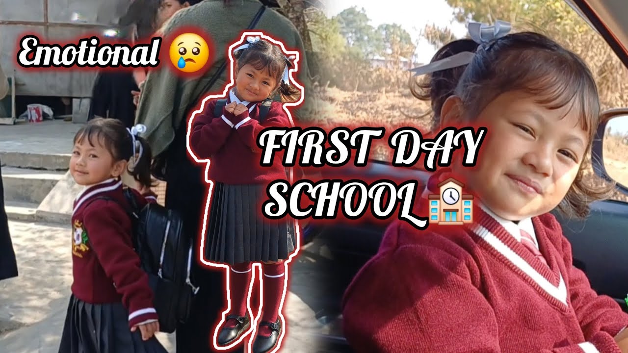 Daughter ✨️ ❤️ Vlog-First day to School 🏫 🥹- Nongstoiñ/Shillong/Meghalaya 