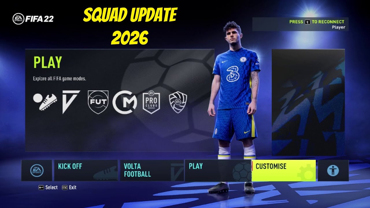 FIFA 22 Squad Update 2026 🔥 Latest Transfers & Updated Teams | PC