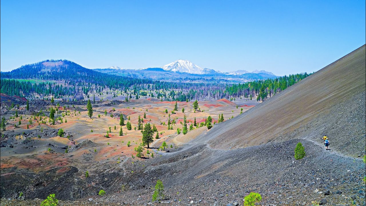 Lassen Volcanic National Park in 4K 拉森火山国家公园