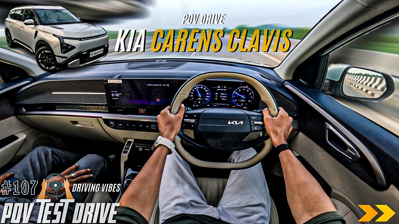 2025 KIA CARENS CLAVIS | HTX PLUS | 1.5L 158BHP | POV Drive #107 | CARENS | 4K | #kiacarens2025 #kia