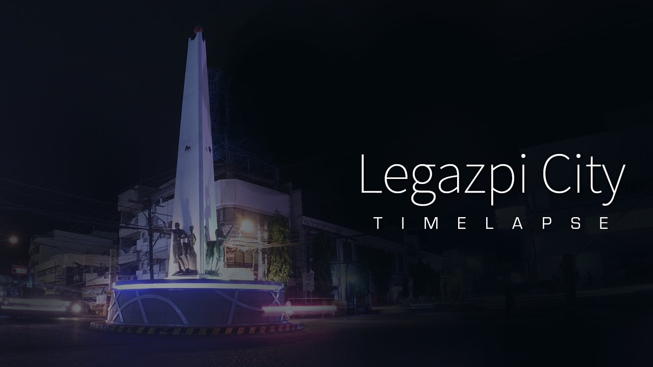 Battle of Legazpi Monument and Old Albay Timelapse