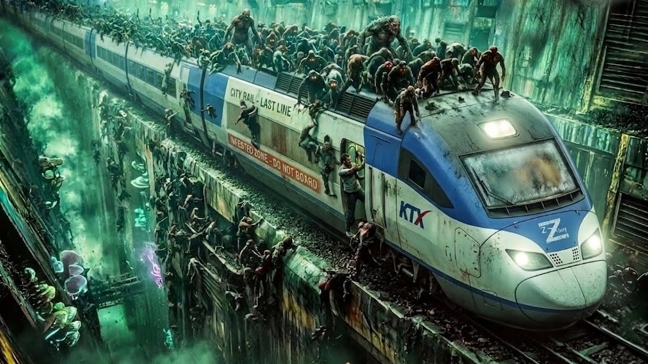 Zombies Took Over a Moving Train | Train to Busan (2016) Movie Explained