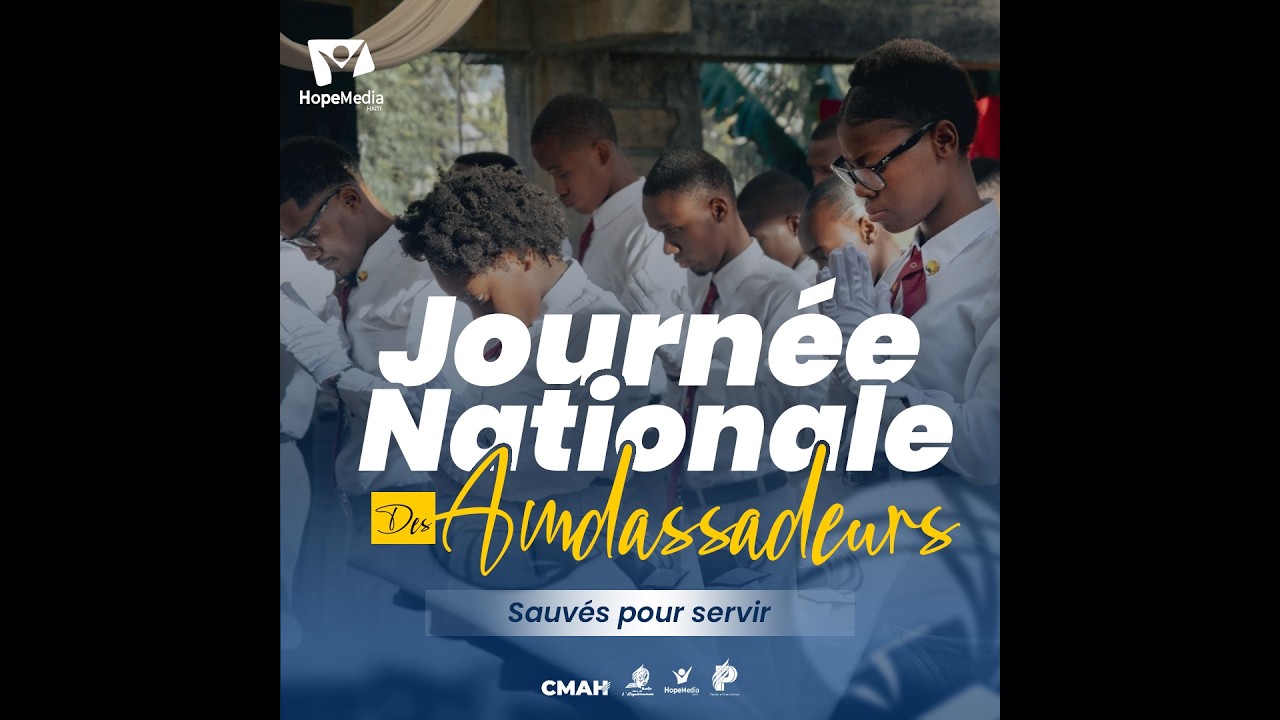ÉGLISE ADVENTISTE  MORIJA / JOURNÉE NATIONALE DES AMBASSADEURS SAUVÉ POUR SERVIR