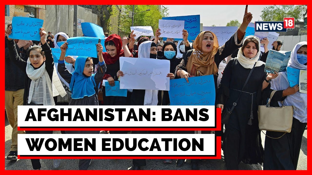 Taliban Women Rights | Taliban Bans University Education For Afghan Girls | Taliban News | News18