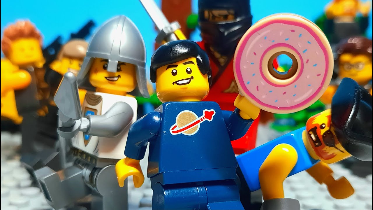 Heist for the Beautiful Donut | A Lego Stop Motion