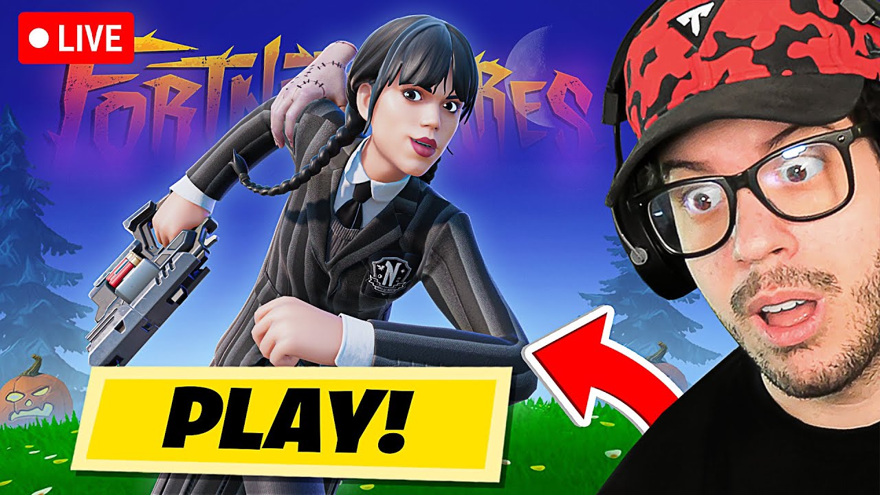 🔴 LIVE! - NEW UPDATE TONIGHT!! FORTNITEMARES in FORTNITE!