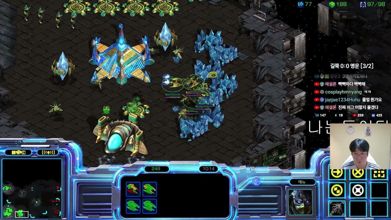 【2.12.25】 SC:R 1v1 (FPVOD) SnOw (P) vs Queen (Z) 【Map: Pole Star】