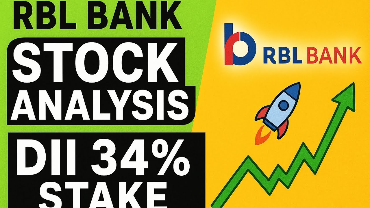 RBL Bank Stock Analysis | DII & FII Heavy Buying | Long Term Investment Opportunity?