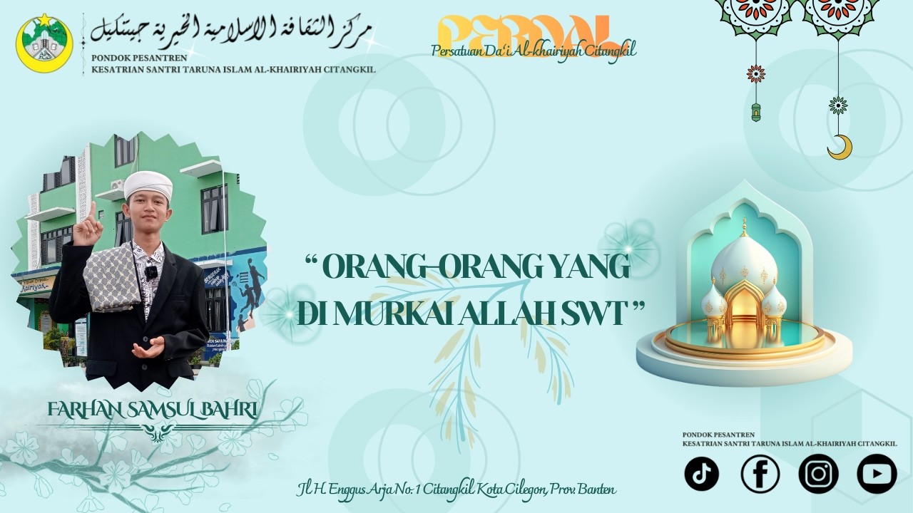 ==II= ORANG-ORANG YANG DI MURKAI ALLAH SWT =II== Farhan Samsul Bahri