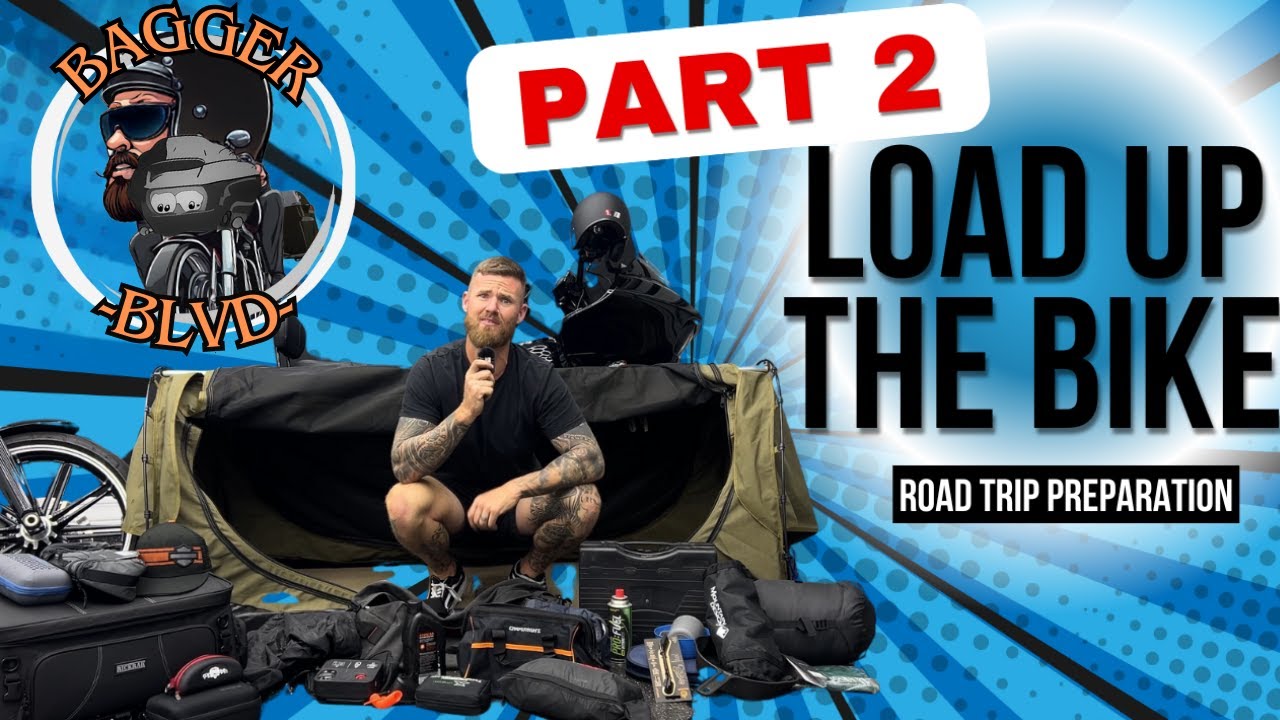 Road trip preparation - PART 2 Loading the bagger