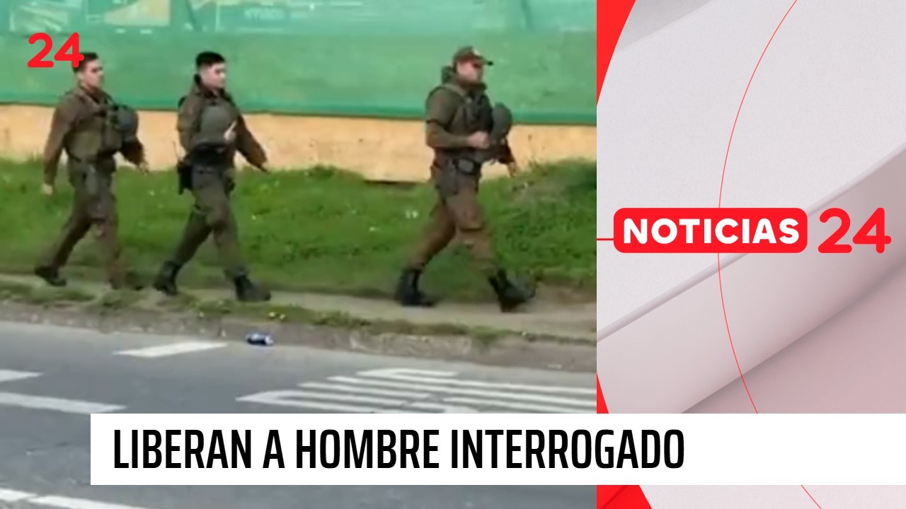 Carabinero baleado en Puerto Varas: liberan a hombre interrogado | 24 Horas TVN Chile