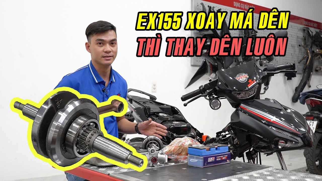 Chẻ máy kiểm dên Ex155 sau 2500km 63zz | Test ride gặp AE xe độ