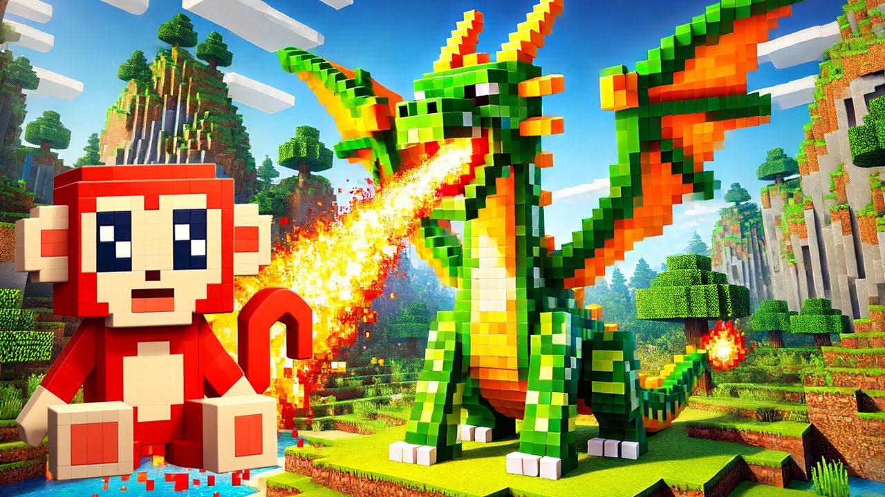 ¡MI CASTILLO DE MINECRAFT DESTRUIDO POR UN DRAGÓN!- SALE MAL