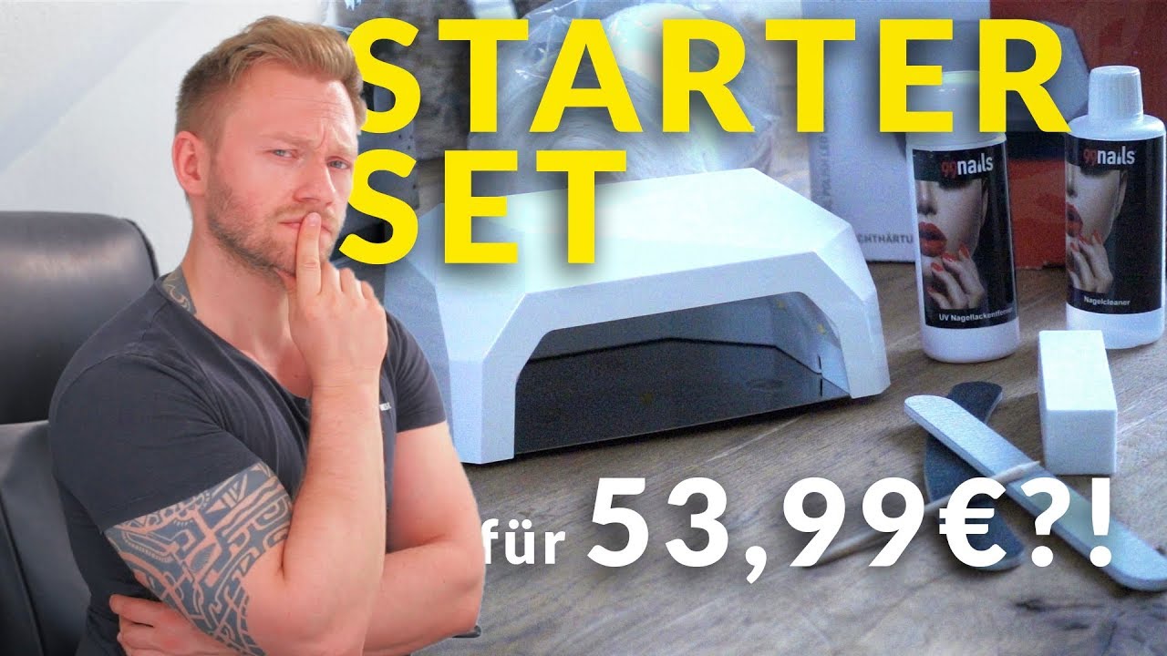 GelNägel - Günstiges Starter Set und warum LED UV Lampe?