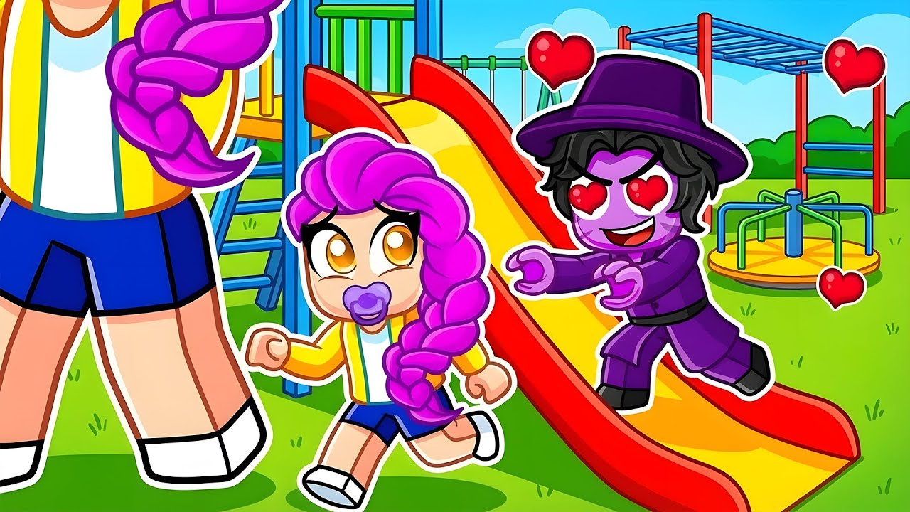 Baby Rumi is Being Chased by a CRAZY DEMON FAN BOY in Roblox! (KPop Demon Hunters)