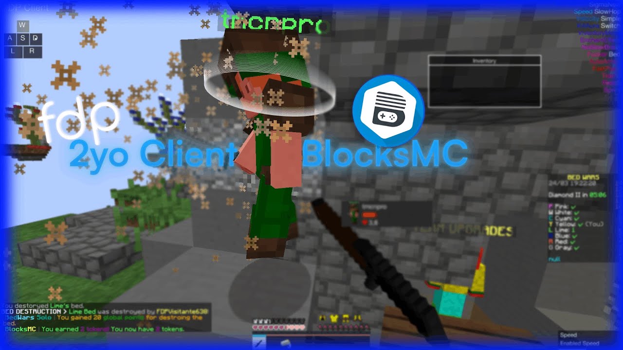 This 2 years old Client is cooking on BlocksMC! | FDP 1.3 (before chinese monkeys started skidding)