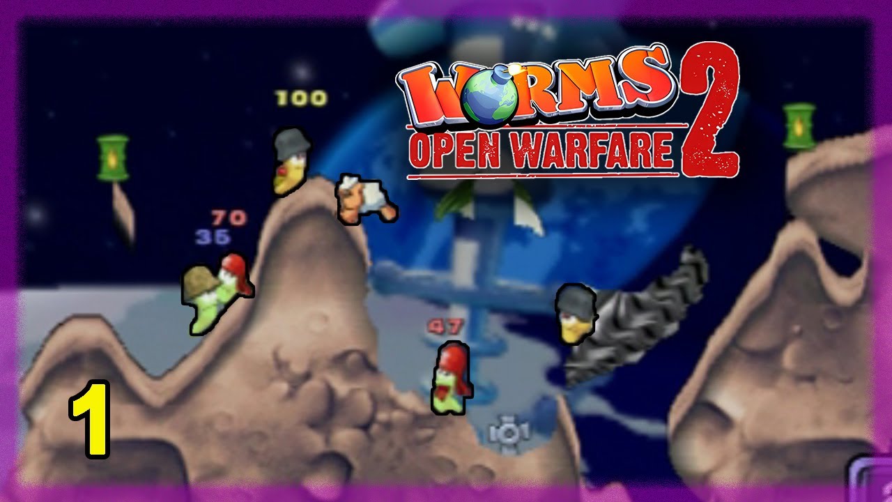 Worms: Open Warfare 2 | PSP Multiplayer using Adhoc Party (3 players) #1