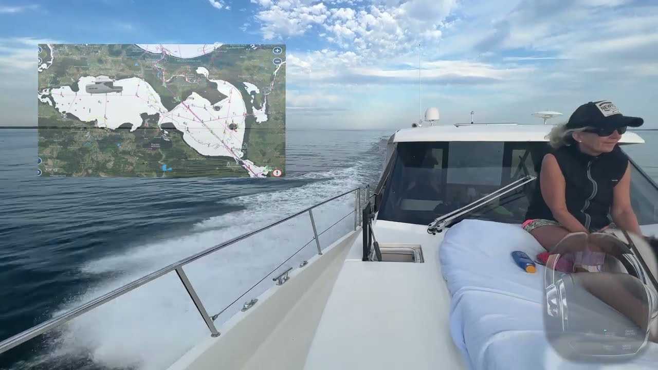 Ostsee-törn 2022 mit dem Motorboot   4K