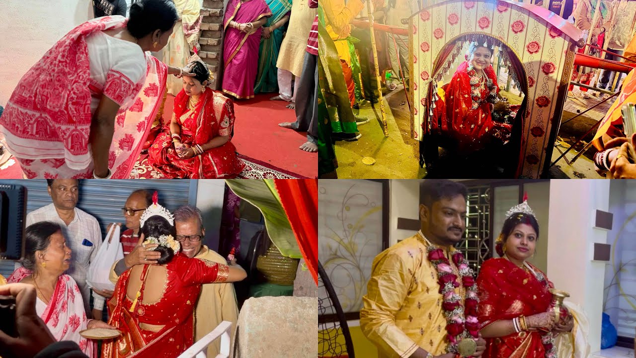 একদিকে চোখের জলে বিদায় আর একদিকে পালকিতে চাপিয়ে নতুন বউকে আমন্ত্রণ, ভালো থাক ওরা!