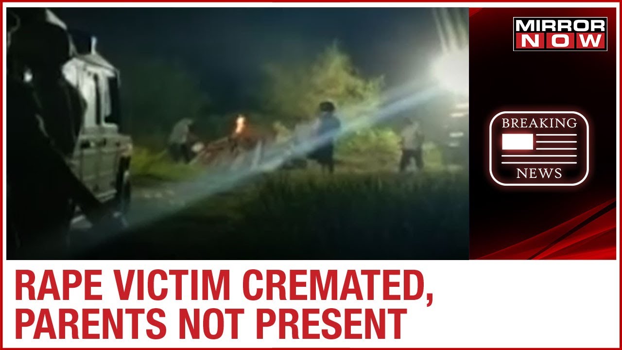 Hathras Horror: Massive row over midnight cremation; Family cries foul, claims denied last glimpse