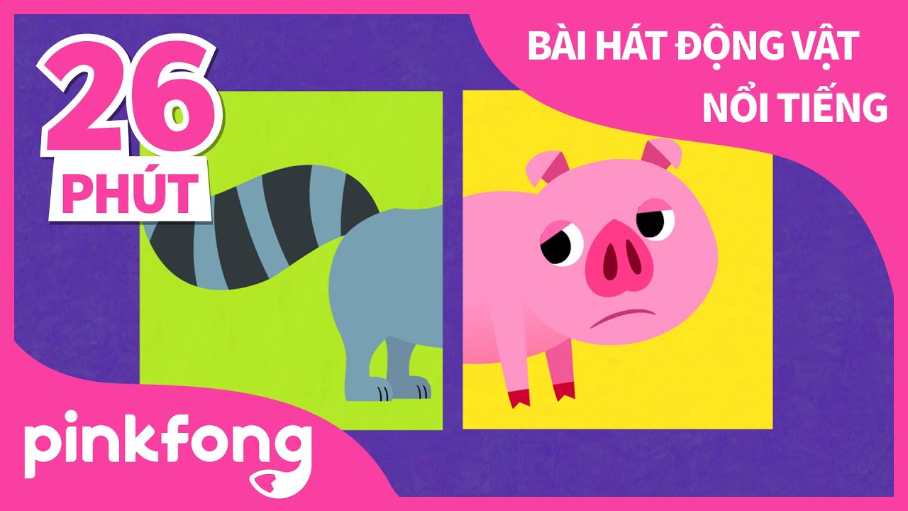 Bạn Có Thấy Đuôi Của Mình Không và hơn nữa | Bài hát Động Vật | Pinkfong Những bài hát cho thiếu nhi