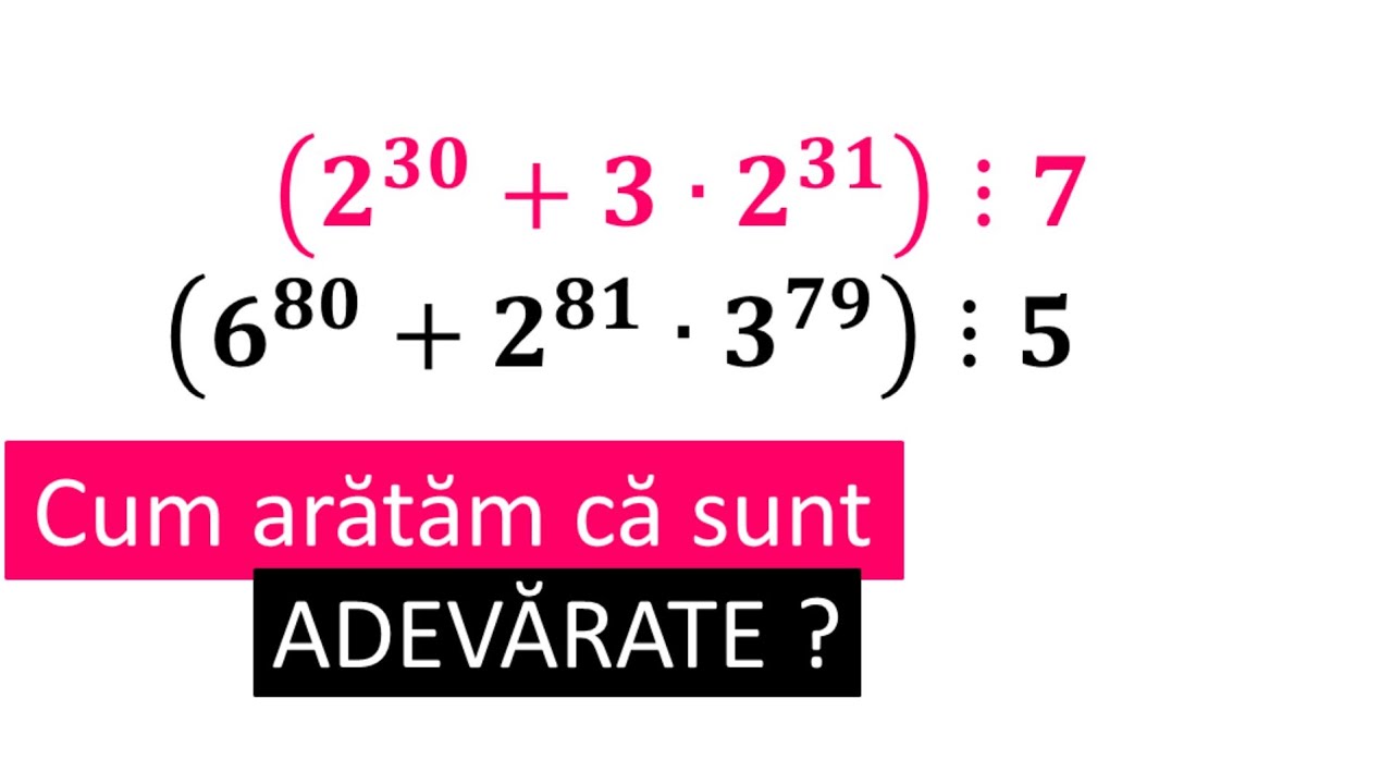 Divizibilitate : Exercitii rezolvate Clasa 5  #divizibilitateclasa5