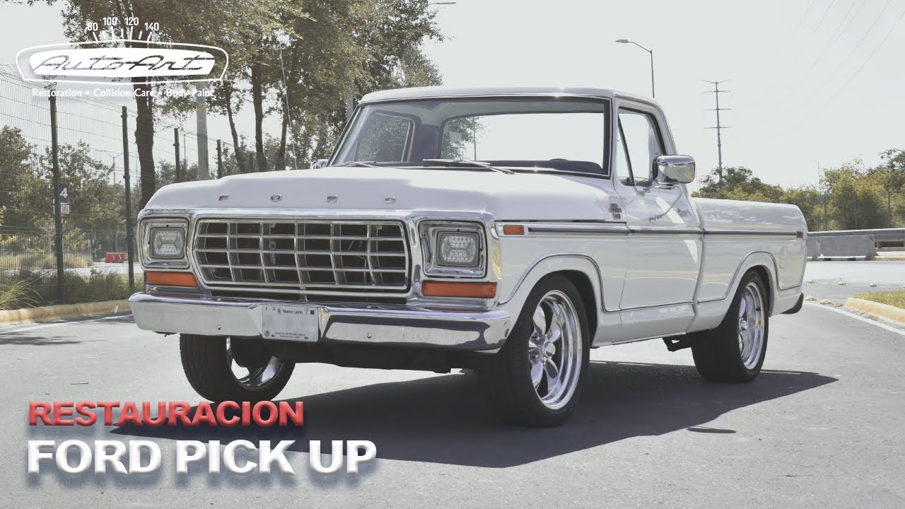 РЕСТАВРАЦИЯ ПИКАПА FORD 1979 ГОДА