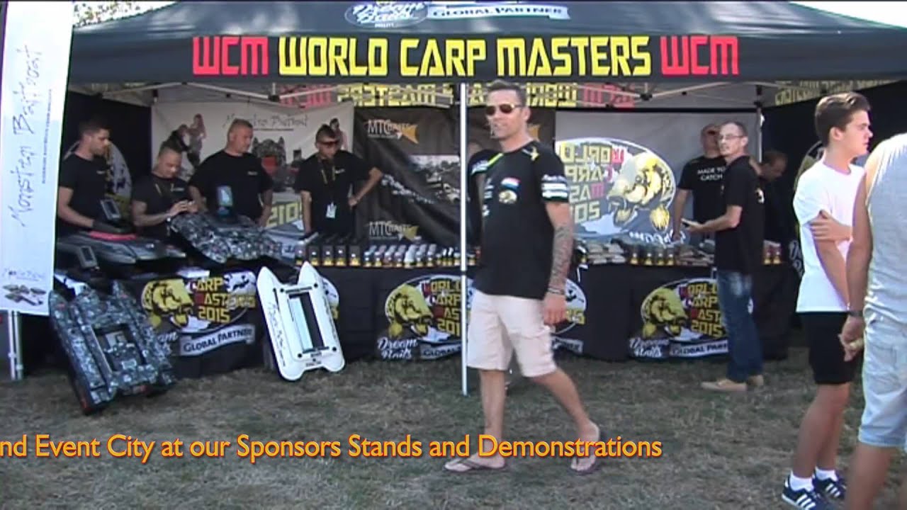World Carp Masters 2015:  Drive in and a look around Event City