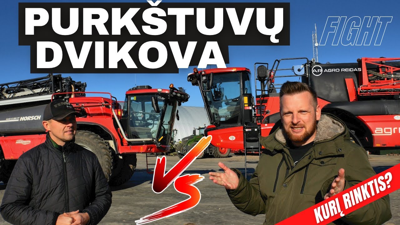 Kuris purkštuvas geresnis? || AGRO REIDAS