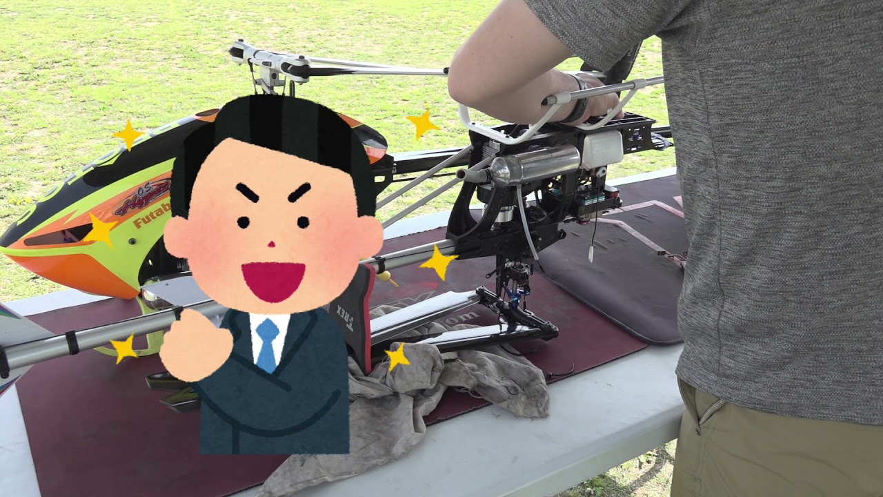 ラジコンヘリ　shuttleにCGY760R積んでみたよ・・・そうしたら発火も！！