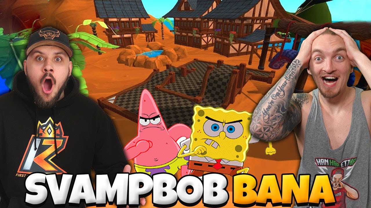 SVAMPBOB FYRKANT BANA I GOLF WITH FRIENDS
