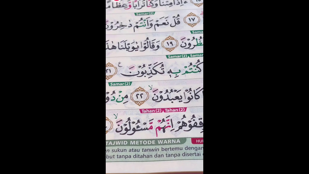 BELAJAR MEMBACA QUR'AN SETIAP HARI 23 JANUARI 2026