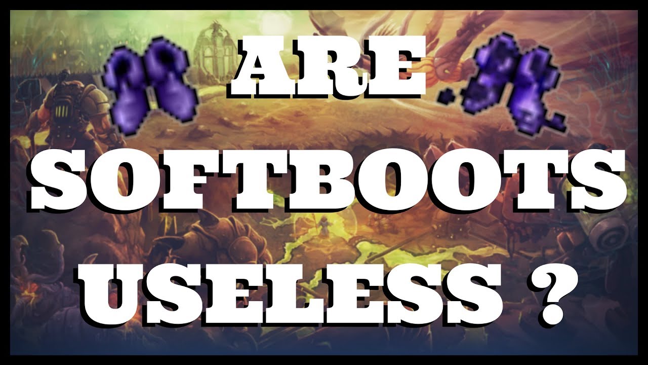 Are Soft Boots Useless Now??? [TIBIA]