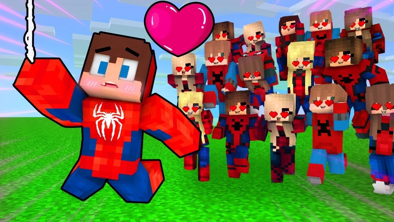 JJ and Mikey Became Spider-Man with Venom Girls All Episode Live Stream - Maizen Minecraft Animation