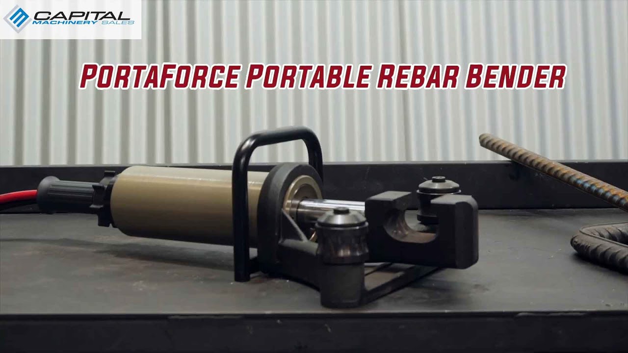PortaForce Portable Rebar Bender