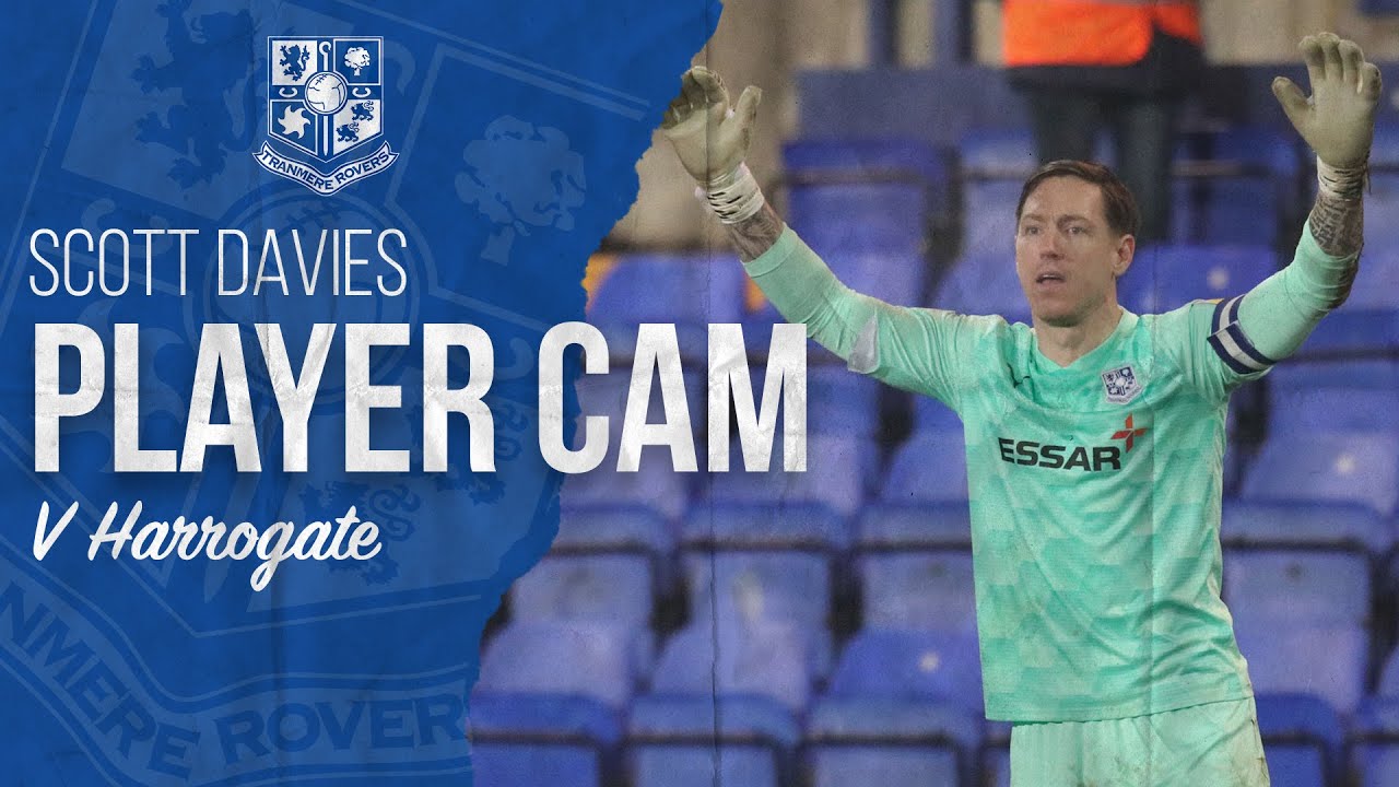 Player Cam | Scott Davies' 250th appearance for Tranmere!
