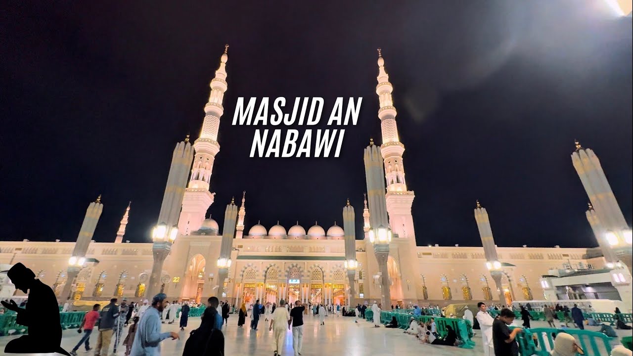 Isha Prayer In Masjid An Nabawi | Peaceful Night In Madina 