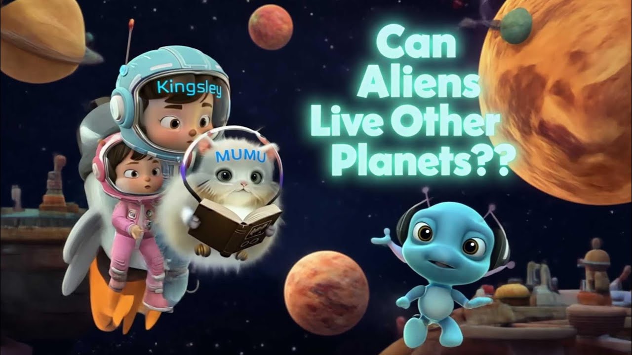 The Mystery of Aliens and Other Worlds 🚀 | Science Made Fun for Kids | @Kingsleysmartkids 