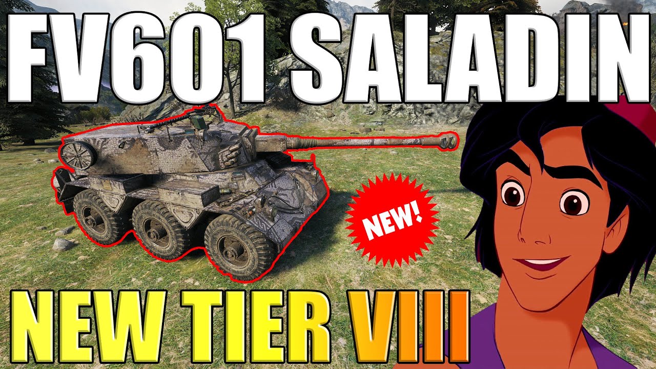 FV601 Saladin: A Wheel Deal in World of Tanks!