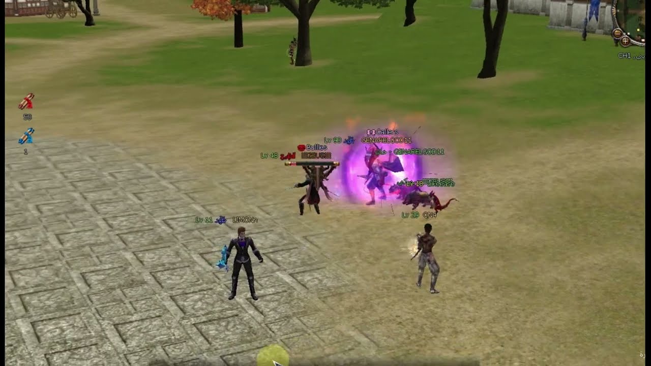 ( دعس جنرال وكوكب زمردة ) Metin2AE - IIIZEUSIII vs GENARELGOD11