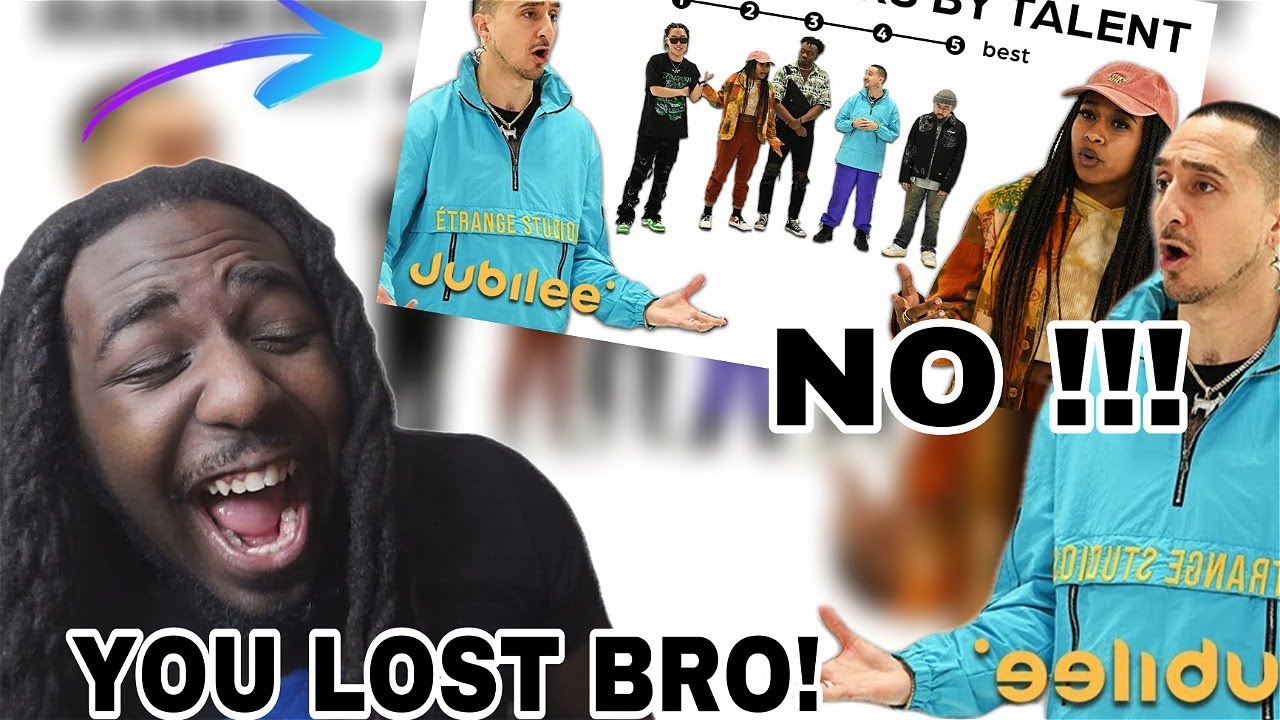 HE GOT MAD !! 😂 | Rappers Rank Themselves by Talent  Artists vs Audience