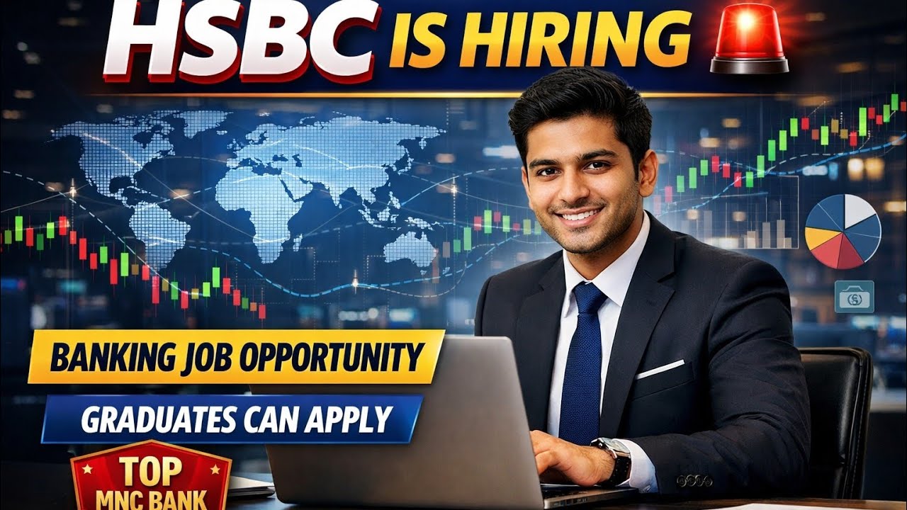HSBC Hiring 2026 🔥 Business Operations Analyst | Banking Job Opportunity | Freshers Apply