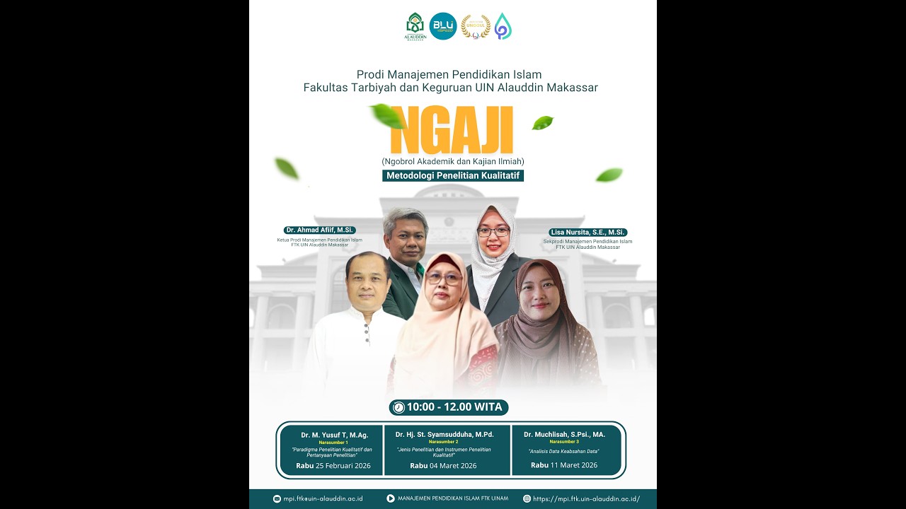 NGAJI (Ngobrol Akademik & Kajian Ilmiah)