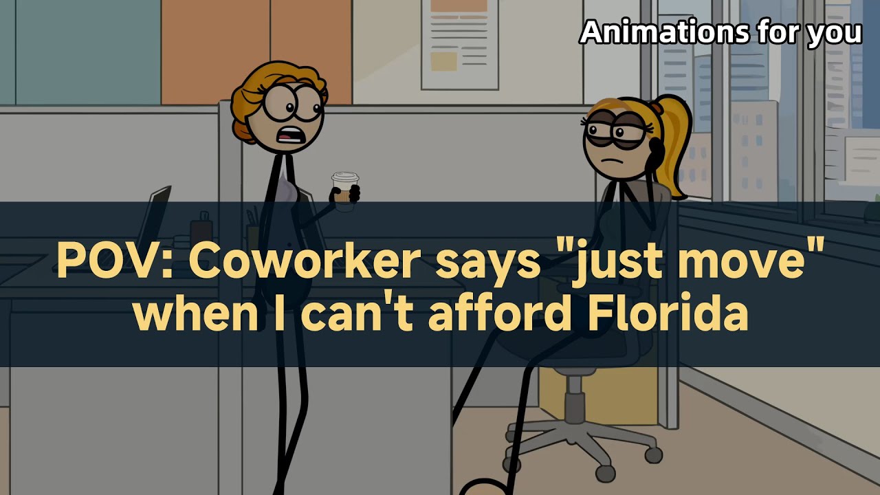 “Just pack up and move” isn’t a solution!  #animation #housingcrisis #usalife #costofliving #fyp 