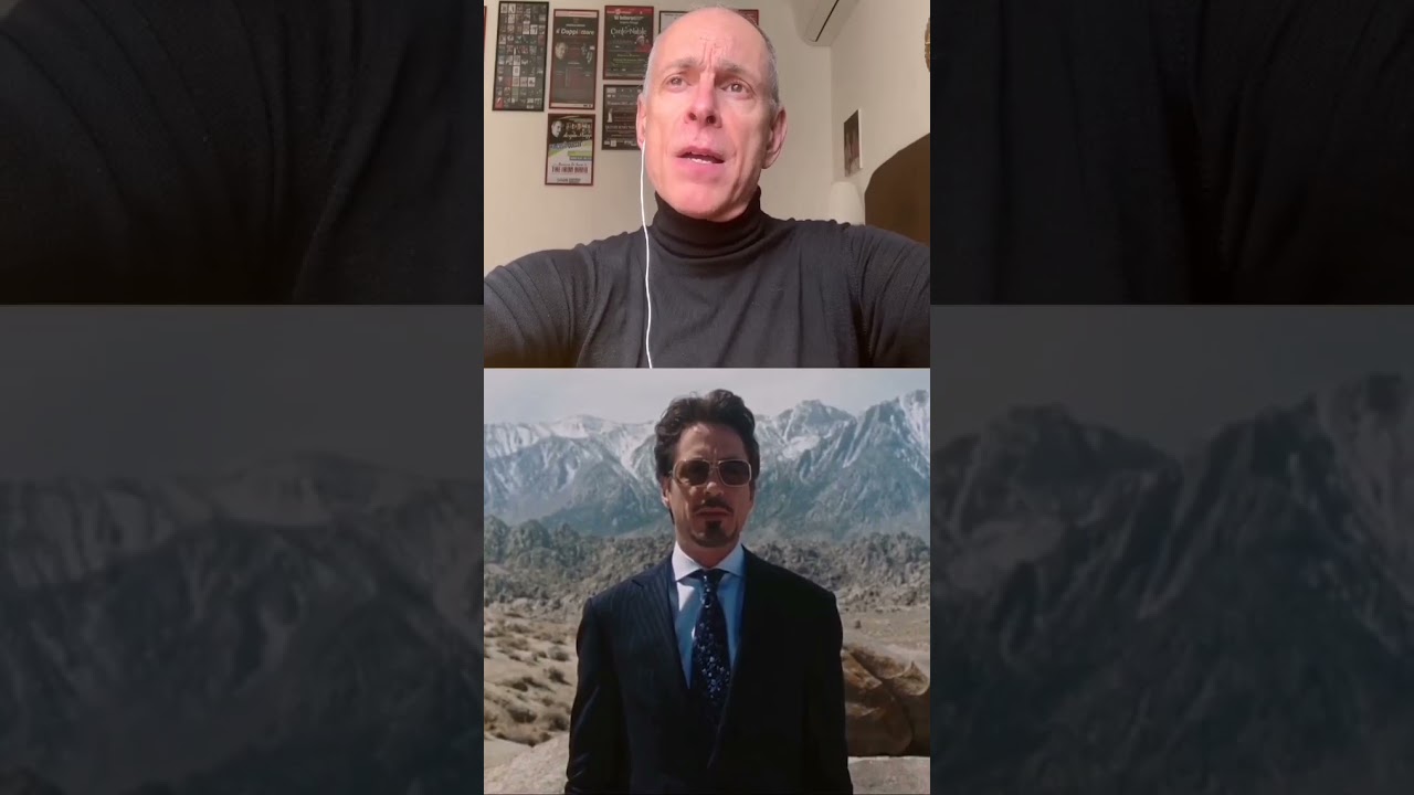 Angelo Maggi ridoppia Tony Stark nel primo #IronMan